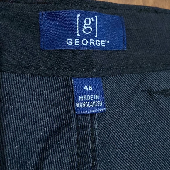 George  Big Men's Synthetic Flat Front Shorts Size 46 - Picture 6 of 8